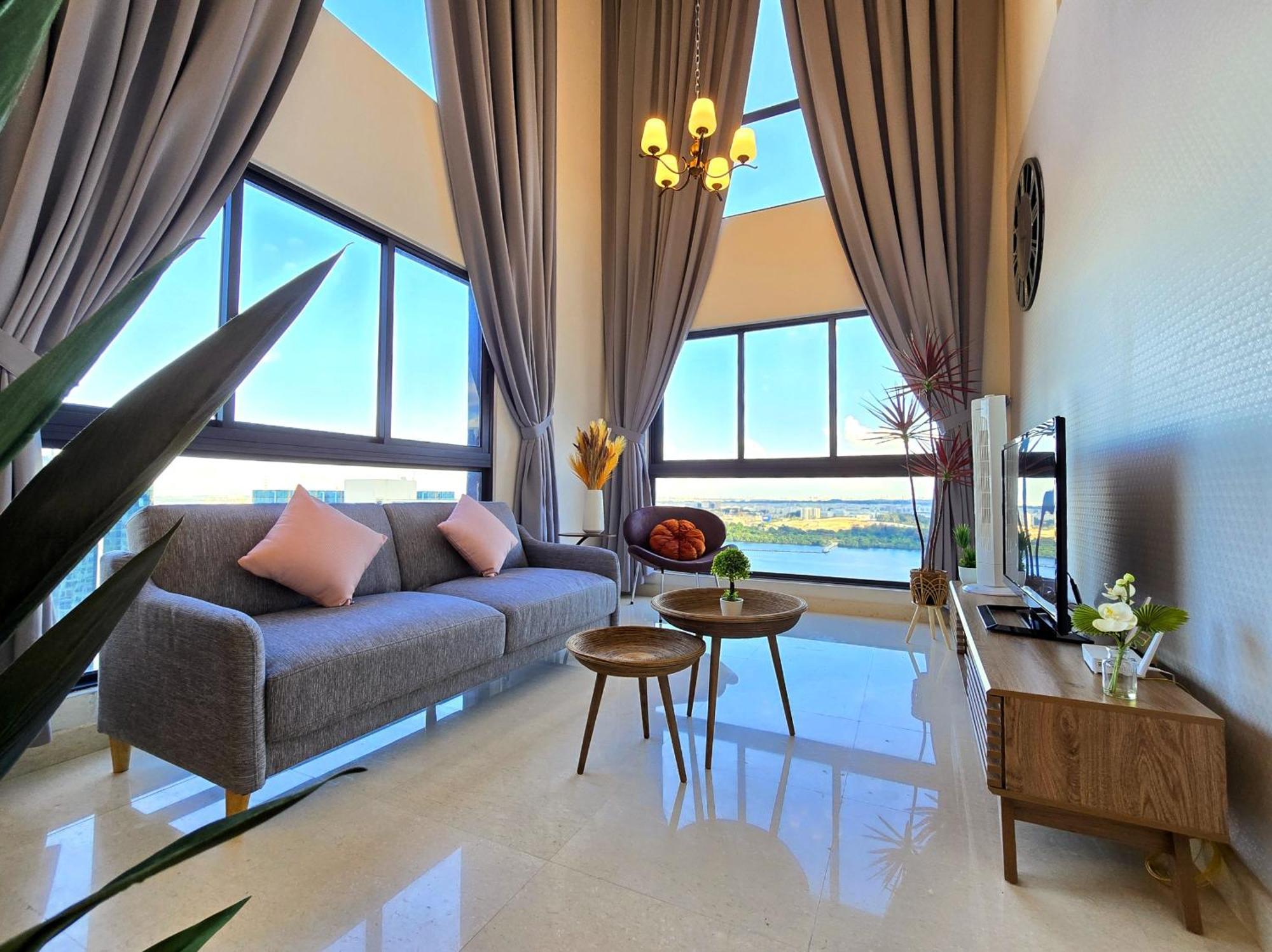 Loft Seaview Near Jb Ciq 7pax * Johor Bahru