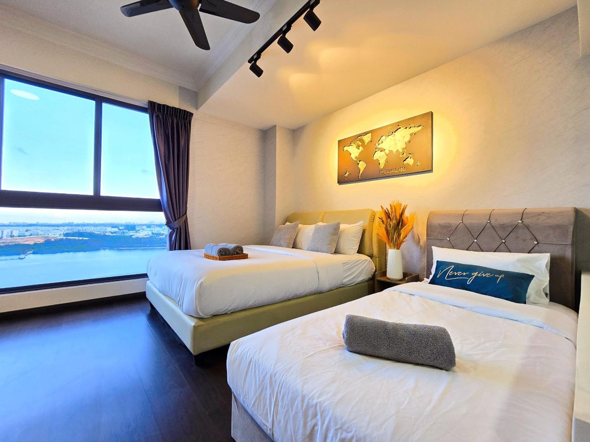 Pangsapuri Loft Seaview Near Jb Ciq 7pax *